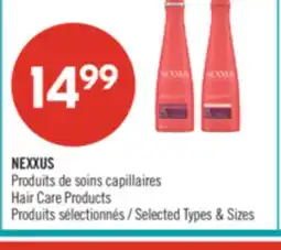 Pharmaprix NEXUS Hair Care Products offer