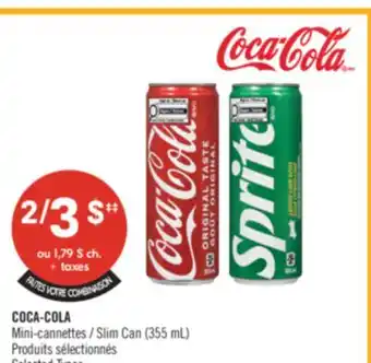 Pharmaprix COCA-COLA Slim Can offer