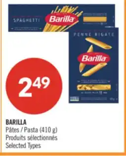 Pharmaprix BARILLA Pasta offer