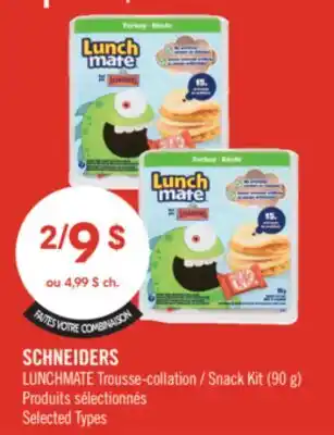 Pharmaprix SCHNEIDERS LUNCHMATE Snack Kit (90 g) offer