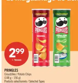 Pharmaprix PRINGLES Potato Chips offer