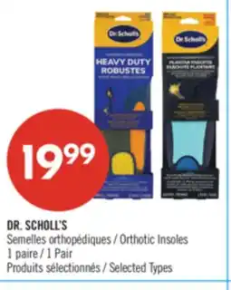 Pharmaprix DR. SCHOLL'S Orthotic Insoles offer