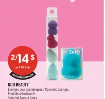 Pharmaprix QUO BEAUTY Cosmetic Sponges offer