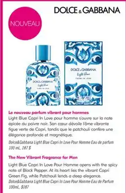 Pharmaprix Dolce & Gabbana Light Blue In Love Pour Homme Eau de Parfum offer