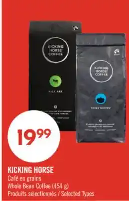 Pharmaprix KICKING HORSE Whole Bean Coffee (454 g) offer