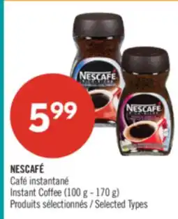 Pharmaprix NESCAFÉ Instant Coffee offer