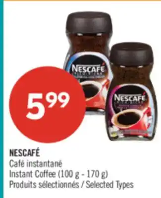 Pharmaprix NESCAFÉ Instant Coffee offer