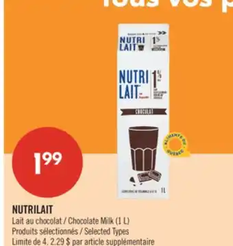 Pharmaprix NUTRILAIT Chocolate Milk offer