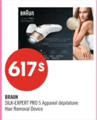 Pharmaprix BRAUN SILK-EXPERT PRO 5 Hair Removal Device offer