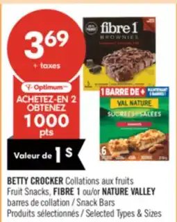 Pharmaprix Betty Crocker Fruit Snacks offer