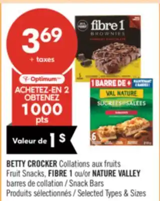Pharmaprix Betty Crocker Fruit Snacks offer