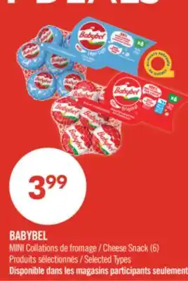 Pharmaprix BABYBEL Cheese Snack (6) offer