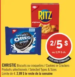 Pharmaprix CHRISTIE Cookies or Crackers offer
