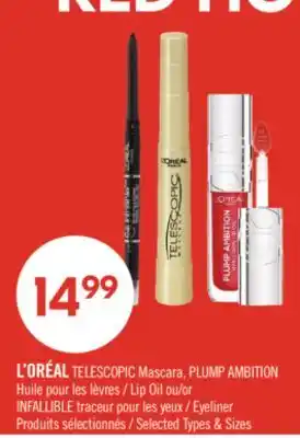 Pharmaprix Loreal Telescopic Mascara Plump Ambition offer