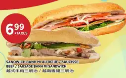 Kim Phat BEEF / SAUSAGE BANH MI SANDWICH offer