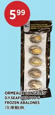 Kim Phat D.Y.SEAFOOD FROZEN ABALONES offer