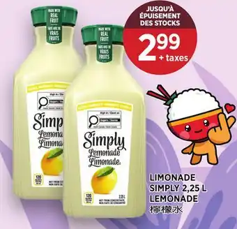 Kim Phat SIMPLY LEMONADE offer
