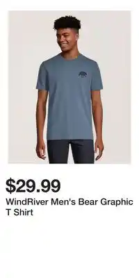 Mark's WindRiver Men's Bear Graphic T Shirt offer