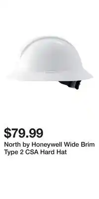 Mark's North by Honeywell Wide Brim Type 2 CSA Hard Hat offer