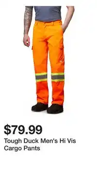 Mark's Tough Duck Men's Hi Vis Cargo Pants offer
