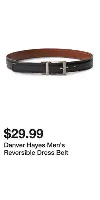 Mark's Denver Hayes Men's Reversible Dress Belt offer
