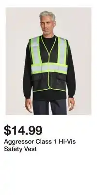 Mark's Aggressor Class 1 Hi-Vis Safety Vest offer