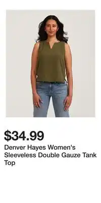 Mark's Denver Hayes Women's Sleeveless Double Gauze Tank Top offer