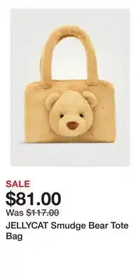 Holt Renfrew JELLYCAT Smudge Bear Tote Bag offer