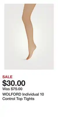 Holt Renfrew WOLFORD Individual 10 Control Top Tights offer