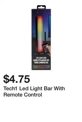 Dollarama Tech1 Led Light Bar With Remote Control offer