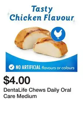 Dollarama DentaLife Chews Daily Oral Care Medium offer