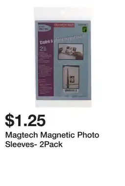 Dollarama Magtech Magnetic Photo Sleeves- 2Pack offer