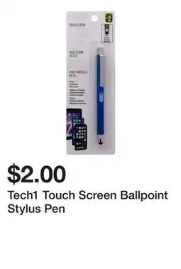 Dollarama Tech1 Touch Screen Ballpoint Stylus Pen offer