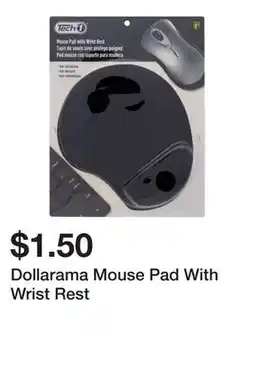 Dollarama Dollarama Mouse Pad With Wrist Rest offer