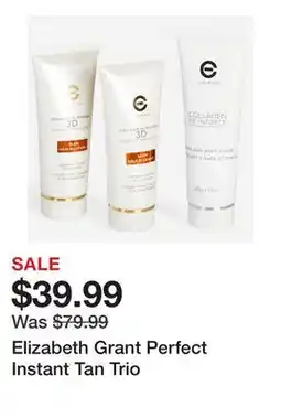 TSC Stores Elizabeth Grant Perfect Instant Tan Trio offer