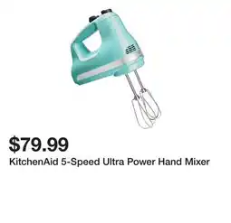 TSC Stores KitchenAid 5-Speed Ultra Power Hand Mixer offer