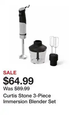 TSC Stores Curtis Stone 3-Piece Immersion Blender Set offer