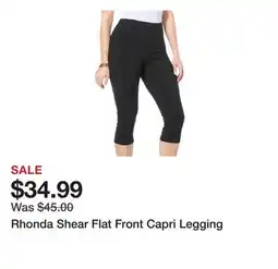 TSC Stores Rhonda Shear Flat Front Capri Legging offer
