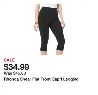 TSC Stores Rhonda Shear Flat Front Capri Legging offer