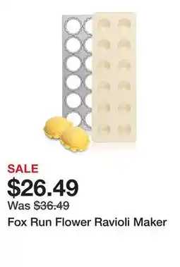 TSC Stores Fox Run Flower Ravioli Maker offer