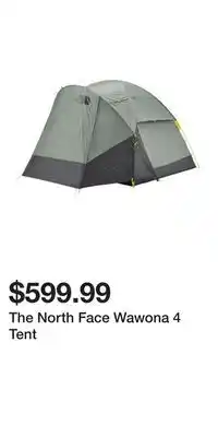 Sport Chek The North Face Wawona 4 Tent offer