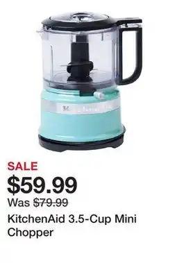 TSC Stores KitchenAid 3.5-Cup Mini Chopper offer