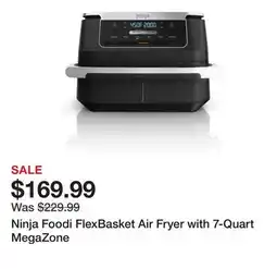 TSC Stores Ninja Foodi FlexBasket Air Fryer with 7-Quart MegaZone offer