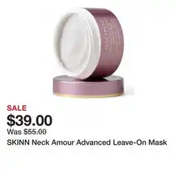 TSC Stores SKINN Neck Amour Advanced Leave-On Mask offer