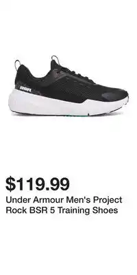 Sport Chek Under Armour Men's Project Rock BSR 5 Training Shoes offer