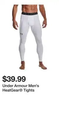Sport Chek Under Armour Men's HeatGear Tights offer