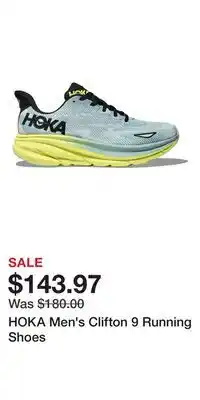 Sport Chek HOKA Men's Clifton 9 Running Shoes offer