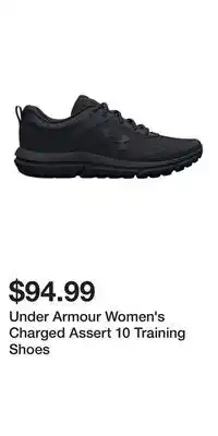 Sport Chek Under Armour Women's Charged Assert 10 Training Shoes offer