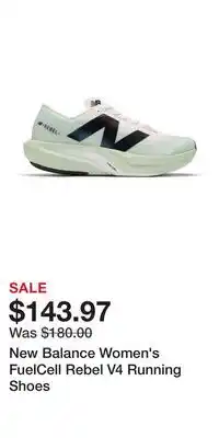 Sport Chek New Balance Women's FuelCell Rebel V4 Running Shoes offer