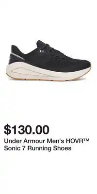 Sport Chek Under Armour Men's HOVR Sonic 7 Running Shoes offer